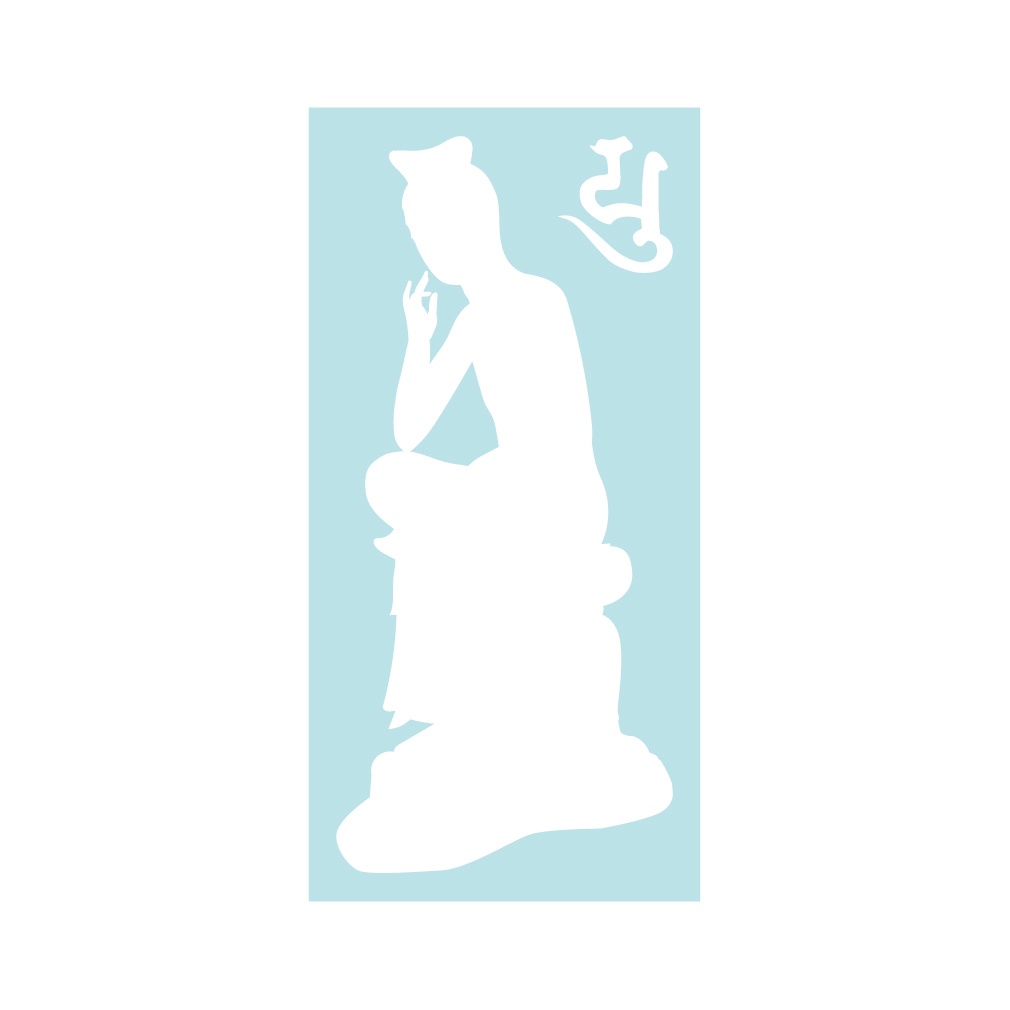 ステッカー 弥勒菩薩