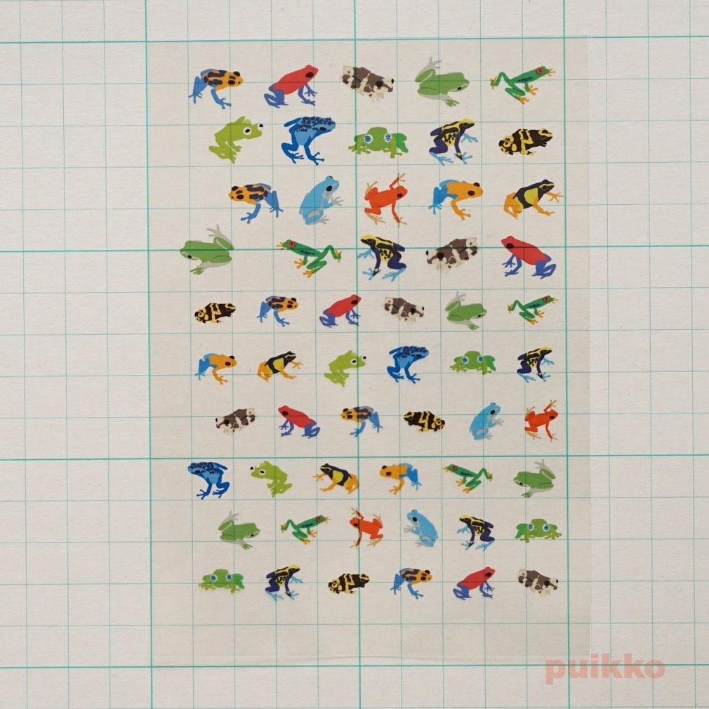 レジン封入用フィルム カエル