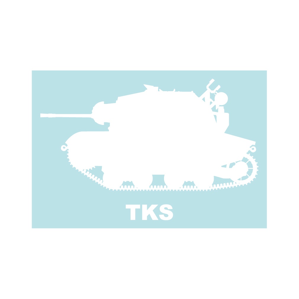 戦車ステッカー TKS