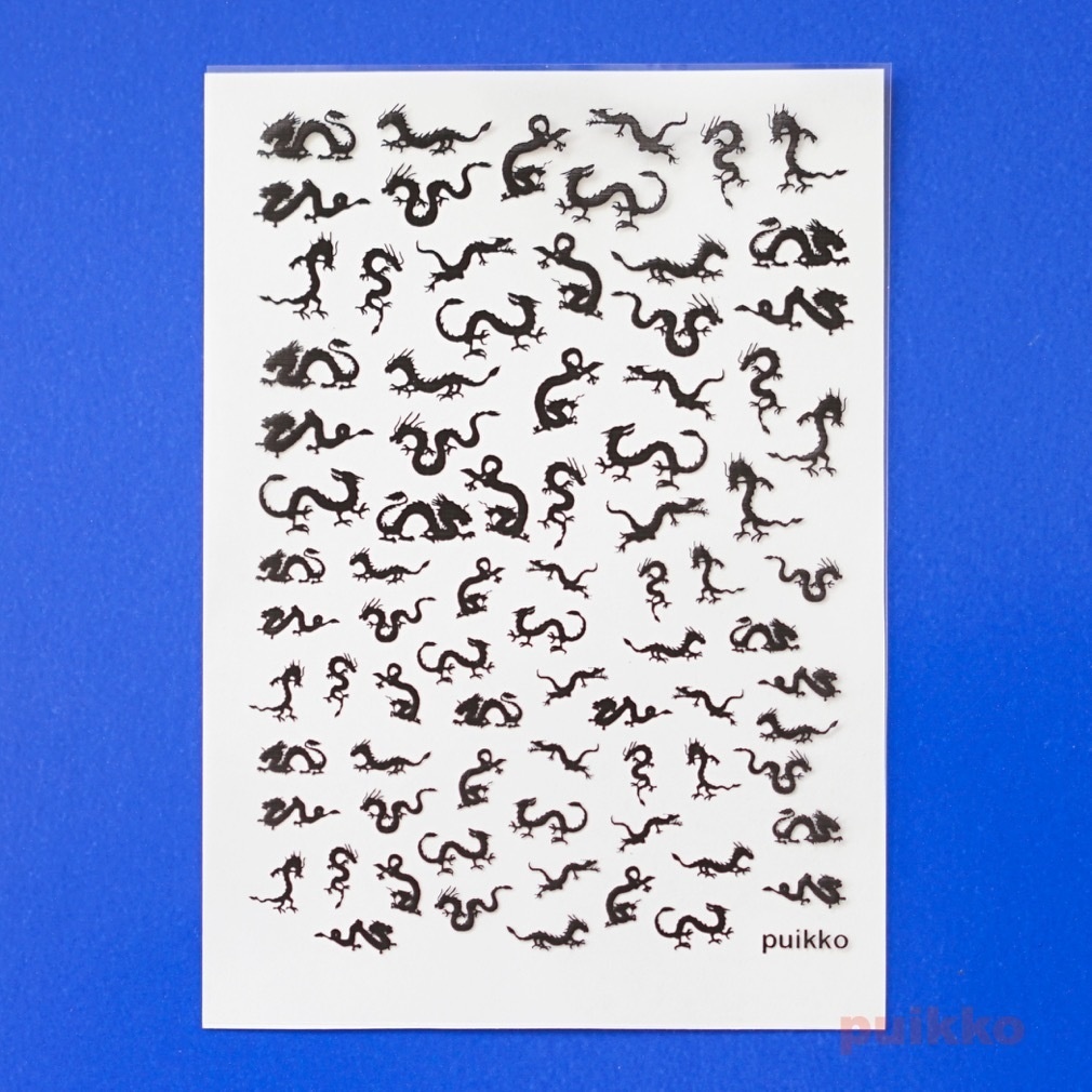 レジン封入用フィルム　龍2