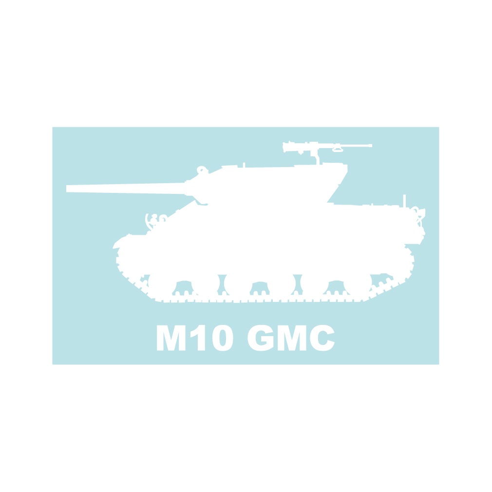 戦車ステッカー M10 GMC