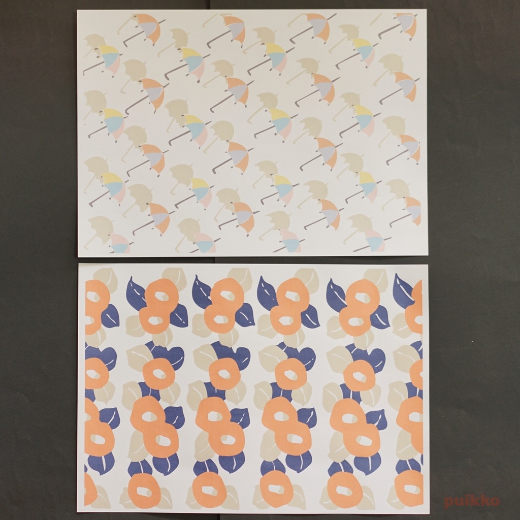 紙製ブックカバー+しおり 竹久夢二デザイン