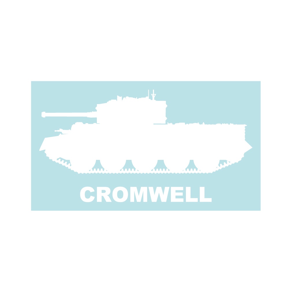 戦車ステッカー クロムウェル巡航戦車