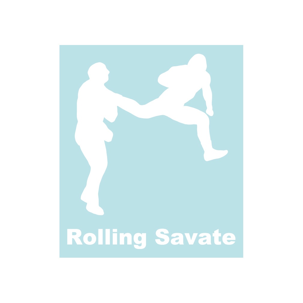 プロレス技ステッカー ローリングソバット