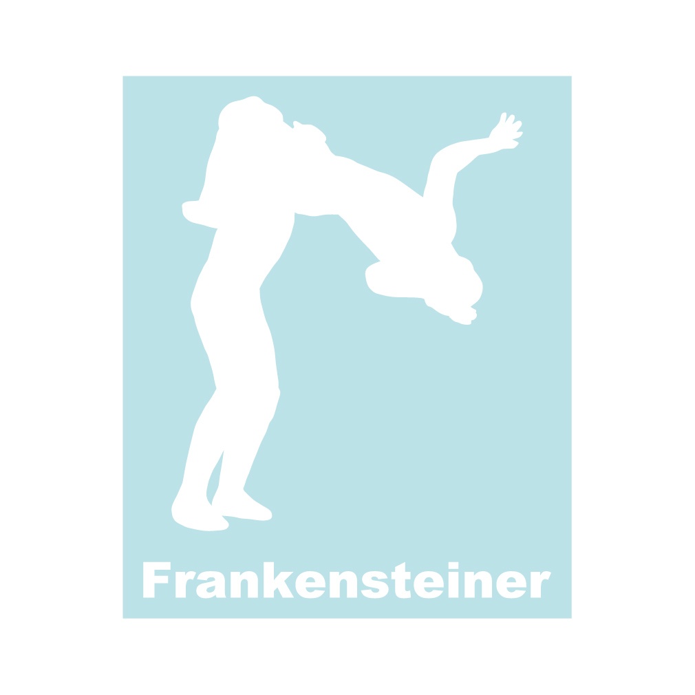 プロレス技ステッカー フランケンシュタイナー