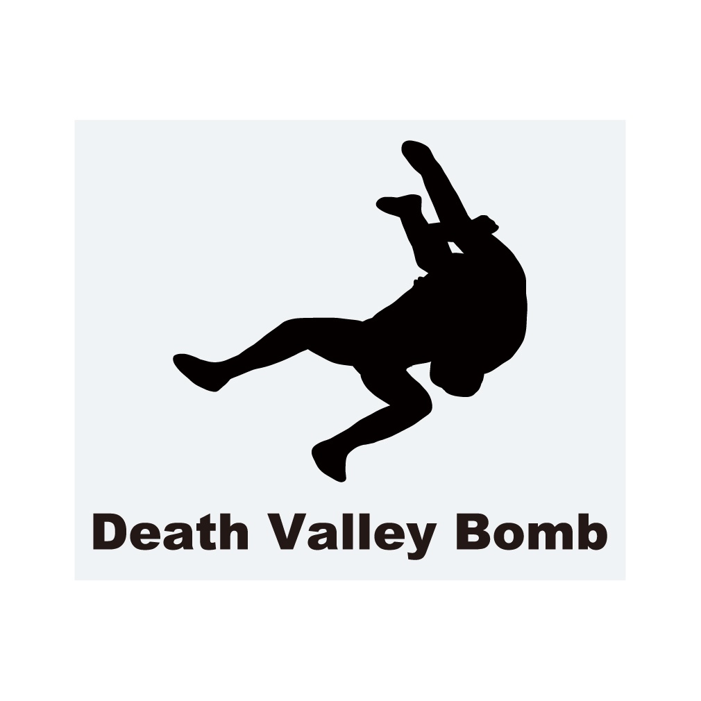 プロレス技ステッカー デスバレーボム