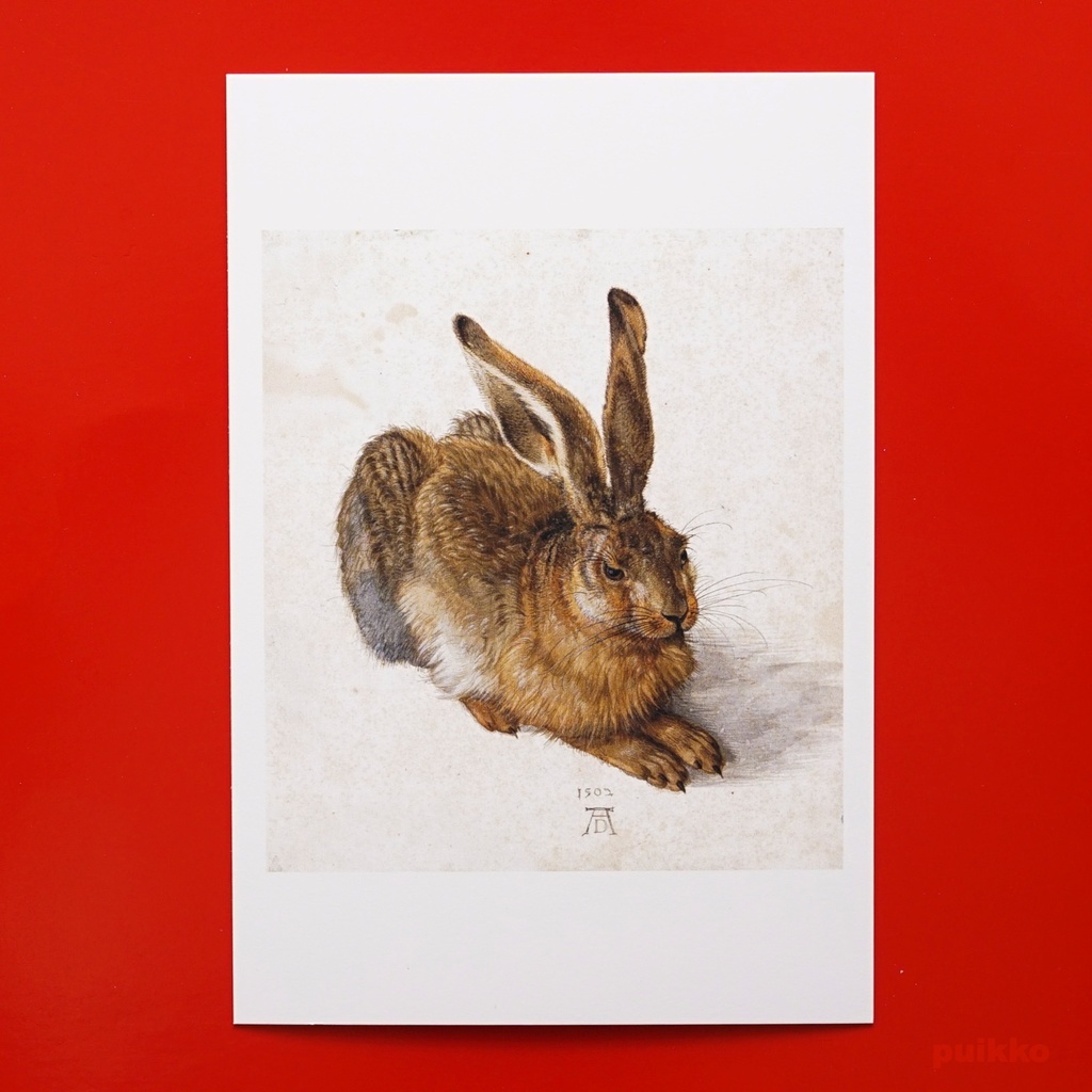 ポストカード うさぎの名画(5枚セット)