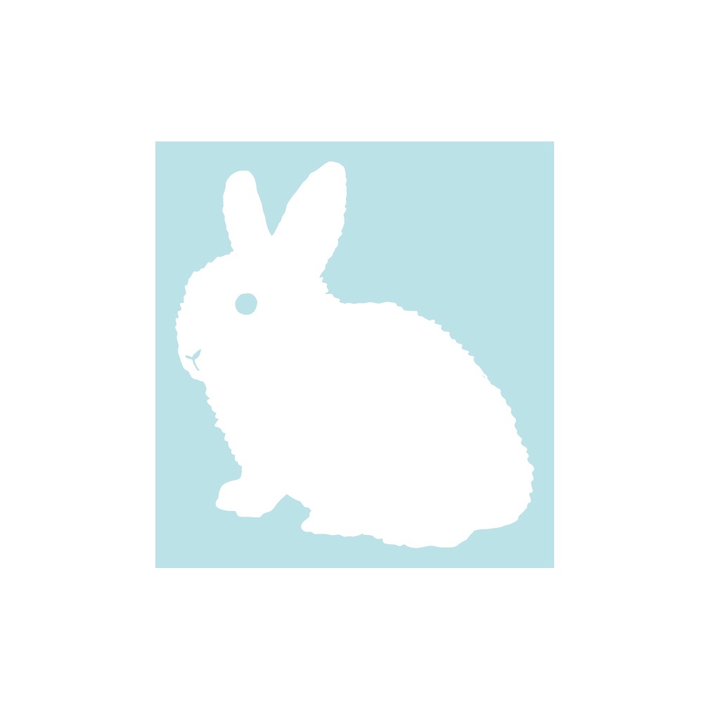 ステッカー うさぎ3