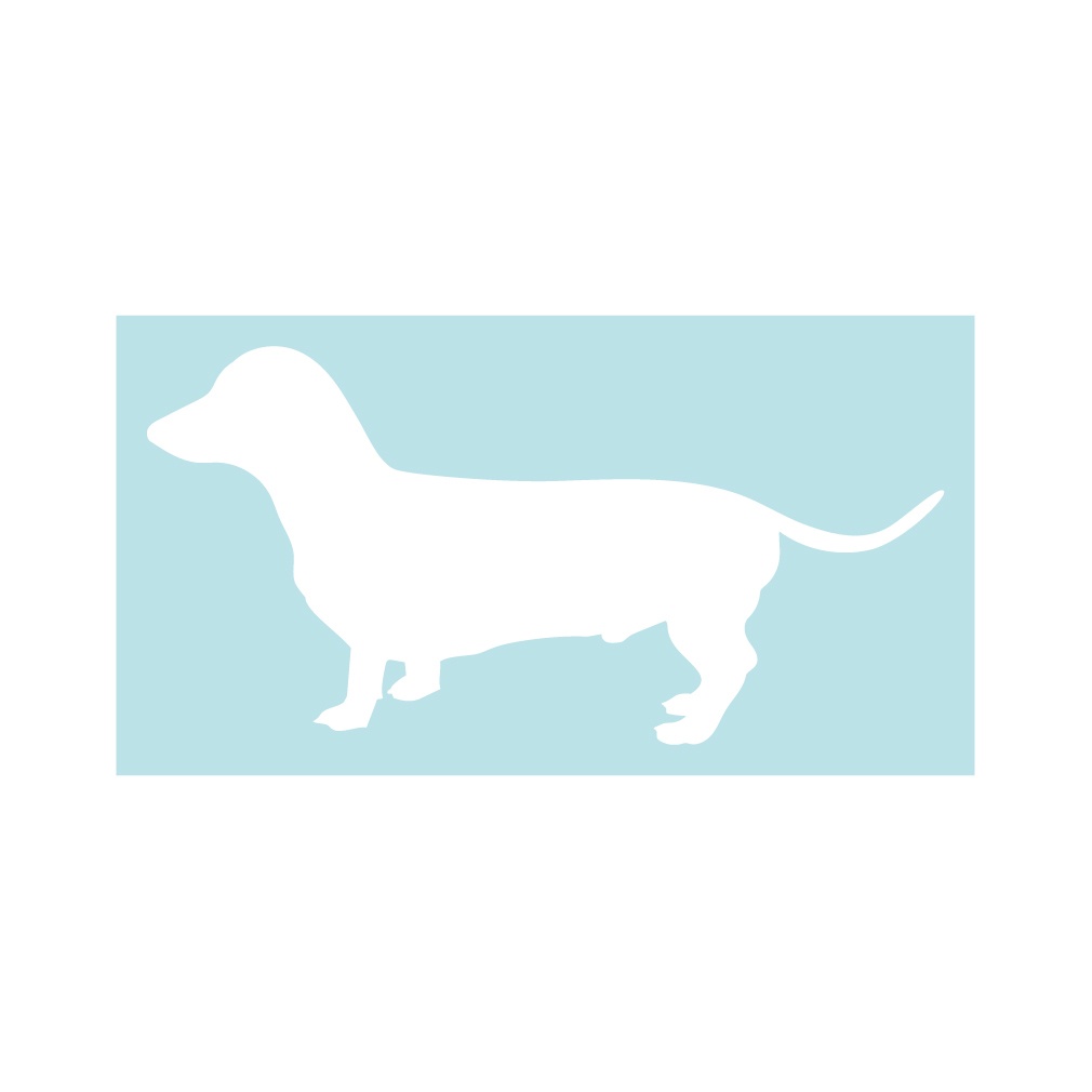 犬ステッカー ダックスフント