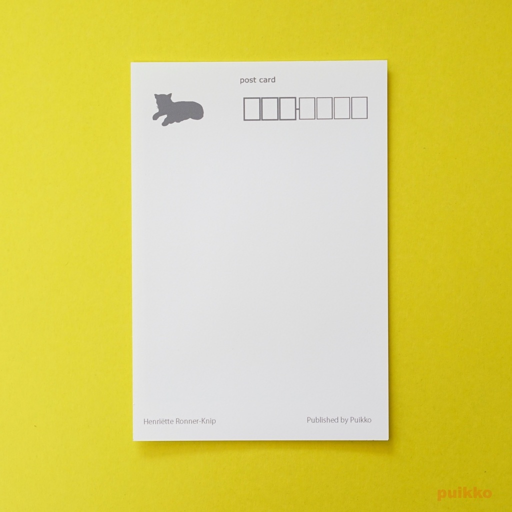 ポストカード ロナー=クニップ 猫絵(5枚セット)