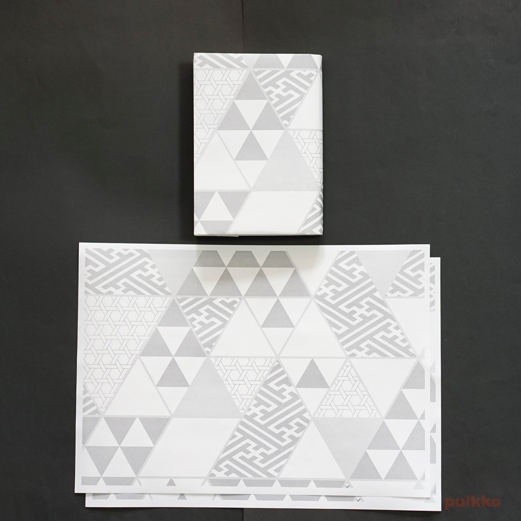 紙製ブックカバー　和柄パターン6（6枚セット）