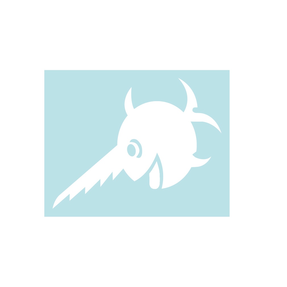 ミリタリーステッカー Uボート 笑うソードフィッシュ(左向き)