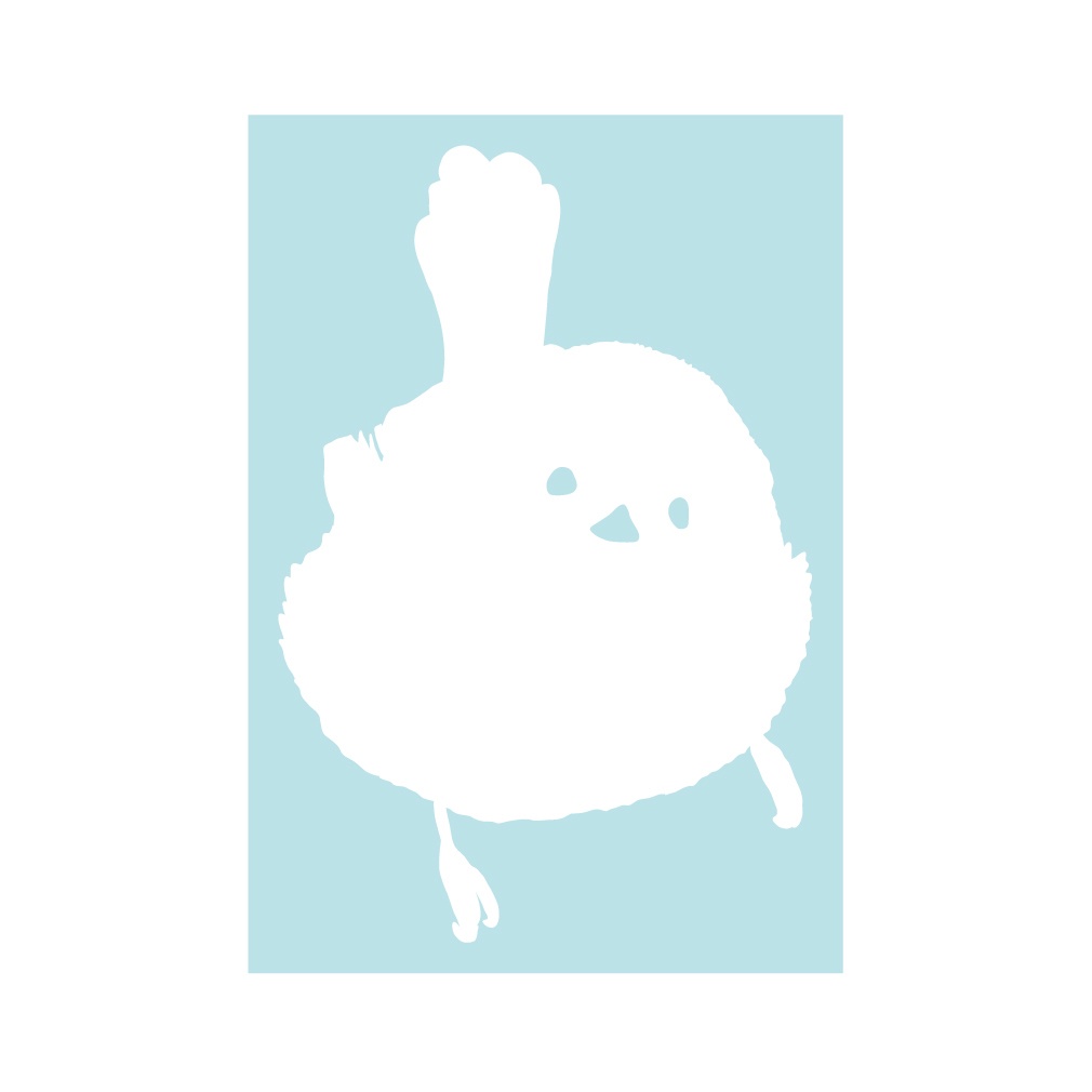 ステッカー シマエナガ1