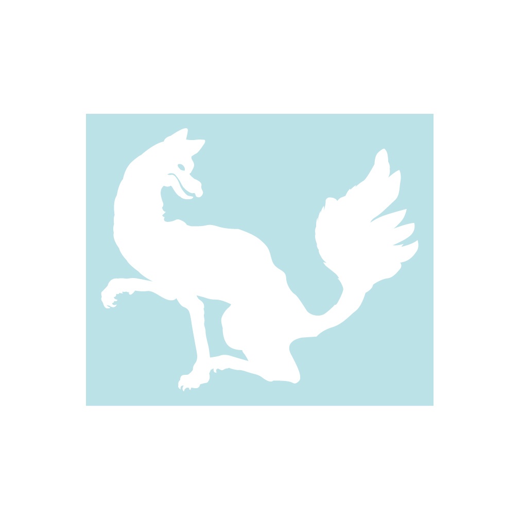 ステッカー 九尾の狐