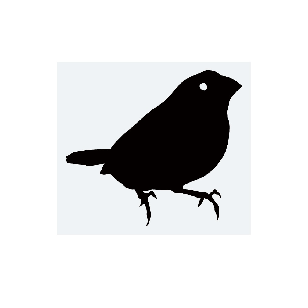 ステッカー ジュウシマツ1