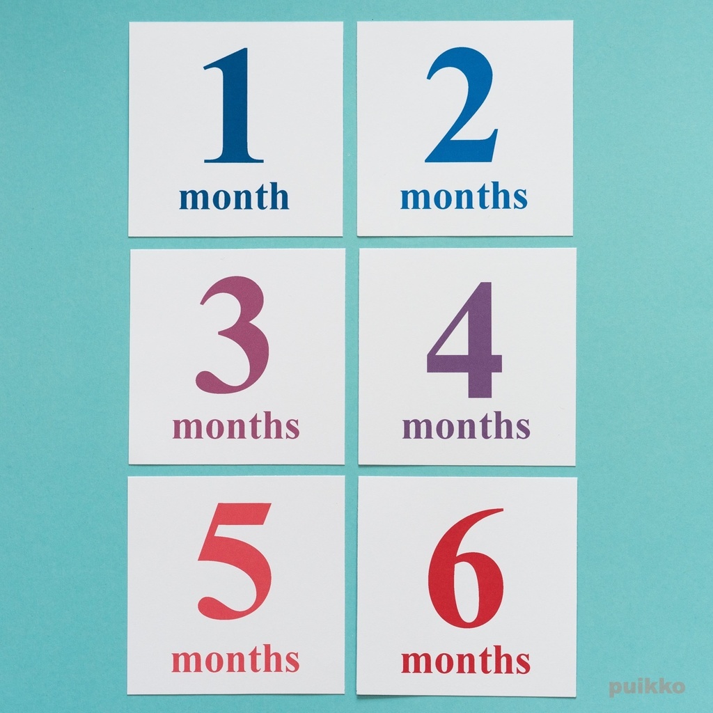 ベビーマンスリーカード Times(ましかく)