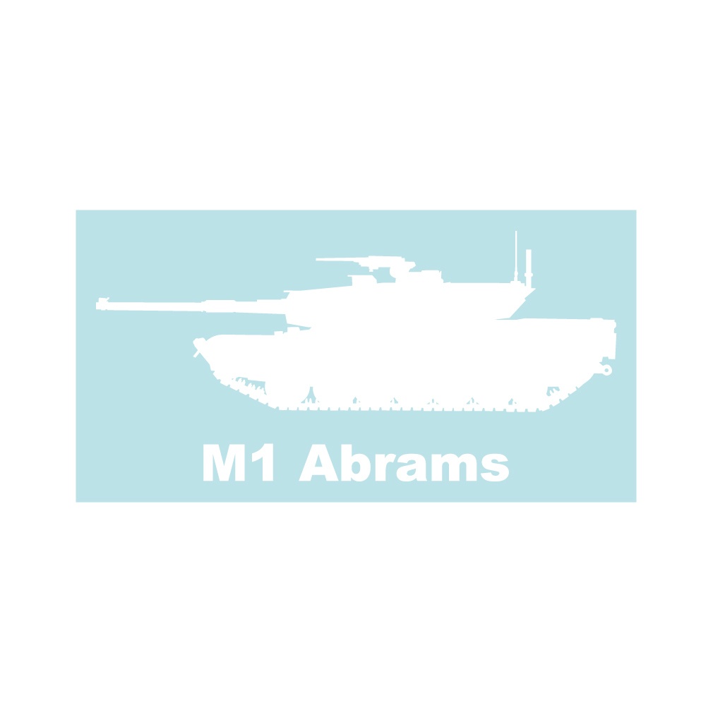 戦車ステッカー M1エイブラムス