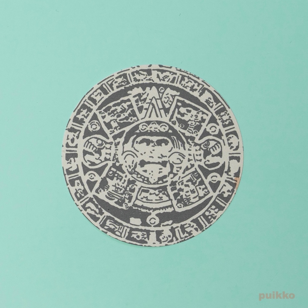 丸シール60mm 太陽の石