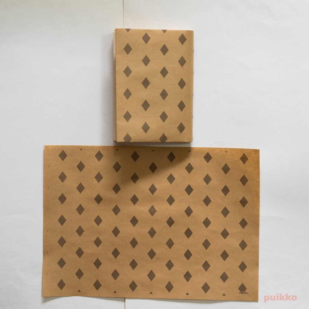 紙製ブックカバー トランプもよう(5枚セット)