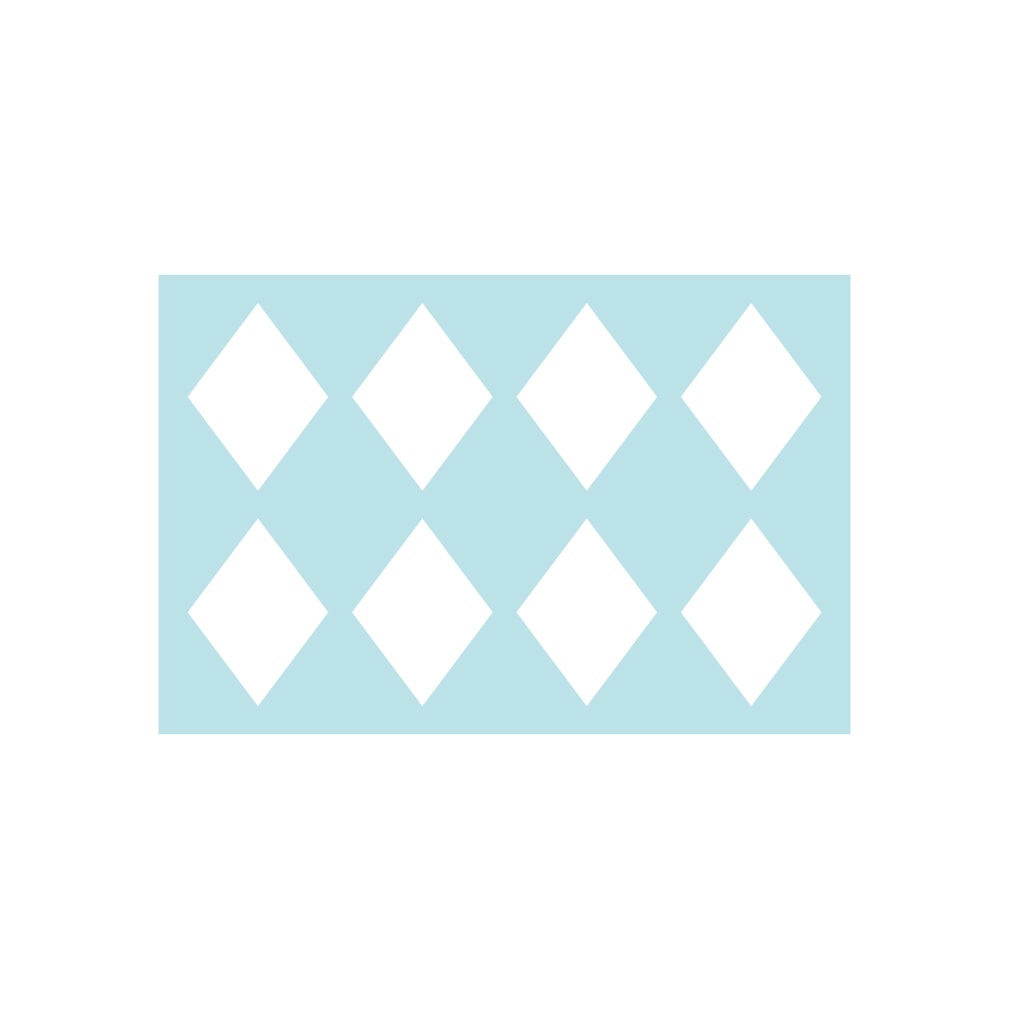 ステッカー トランプ ダイヤ(8片)