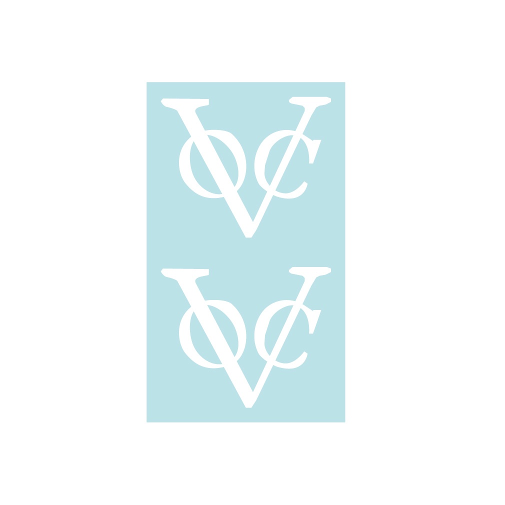 ステッカー オランダ東インド会社ロゴ(2片)