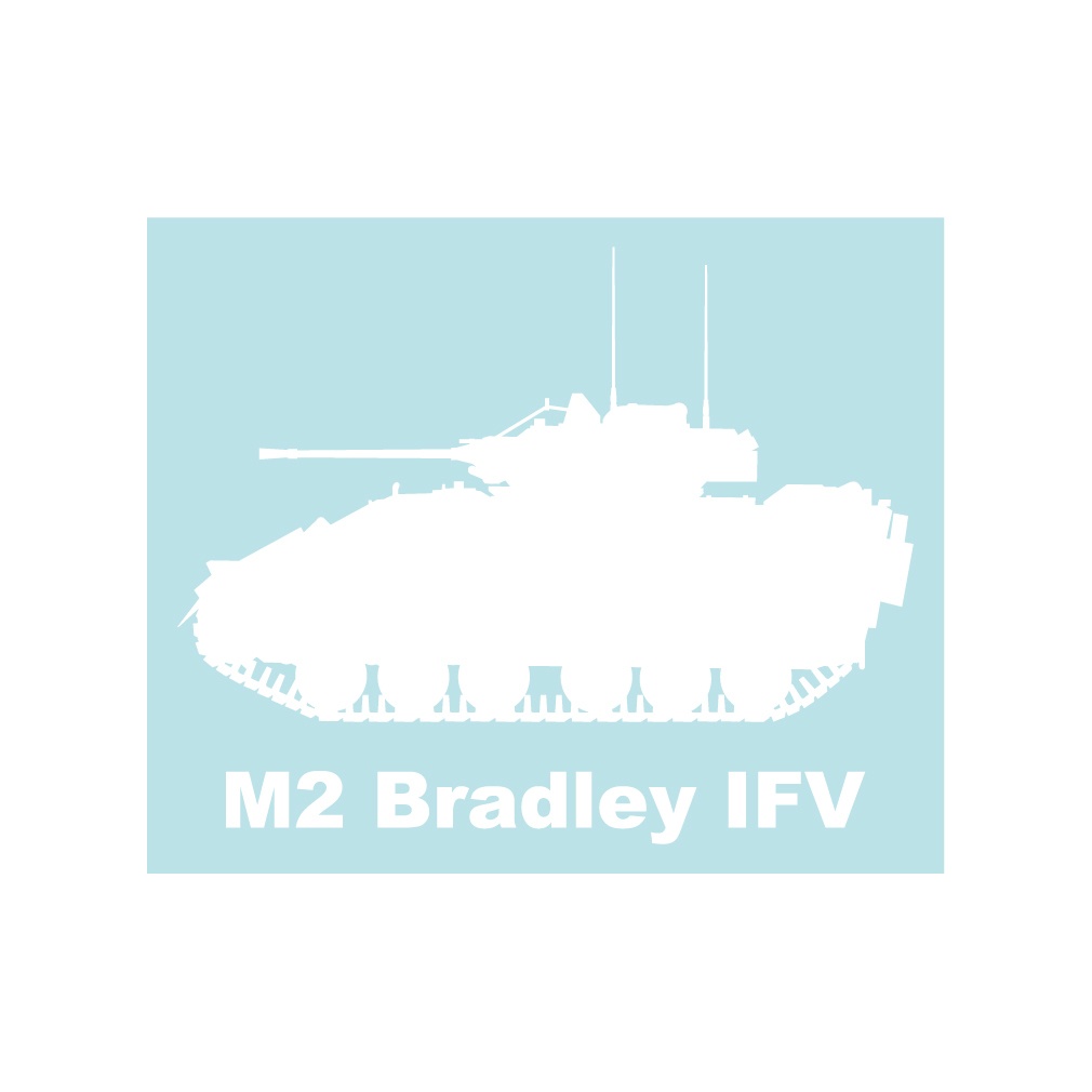 ミリタリーステッカー M2ブラッドレー歩兵戦闘車
