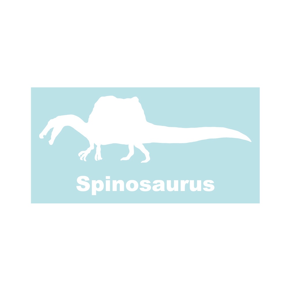 恐竜ステッカー スピノサウルス
