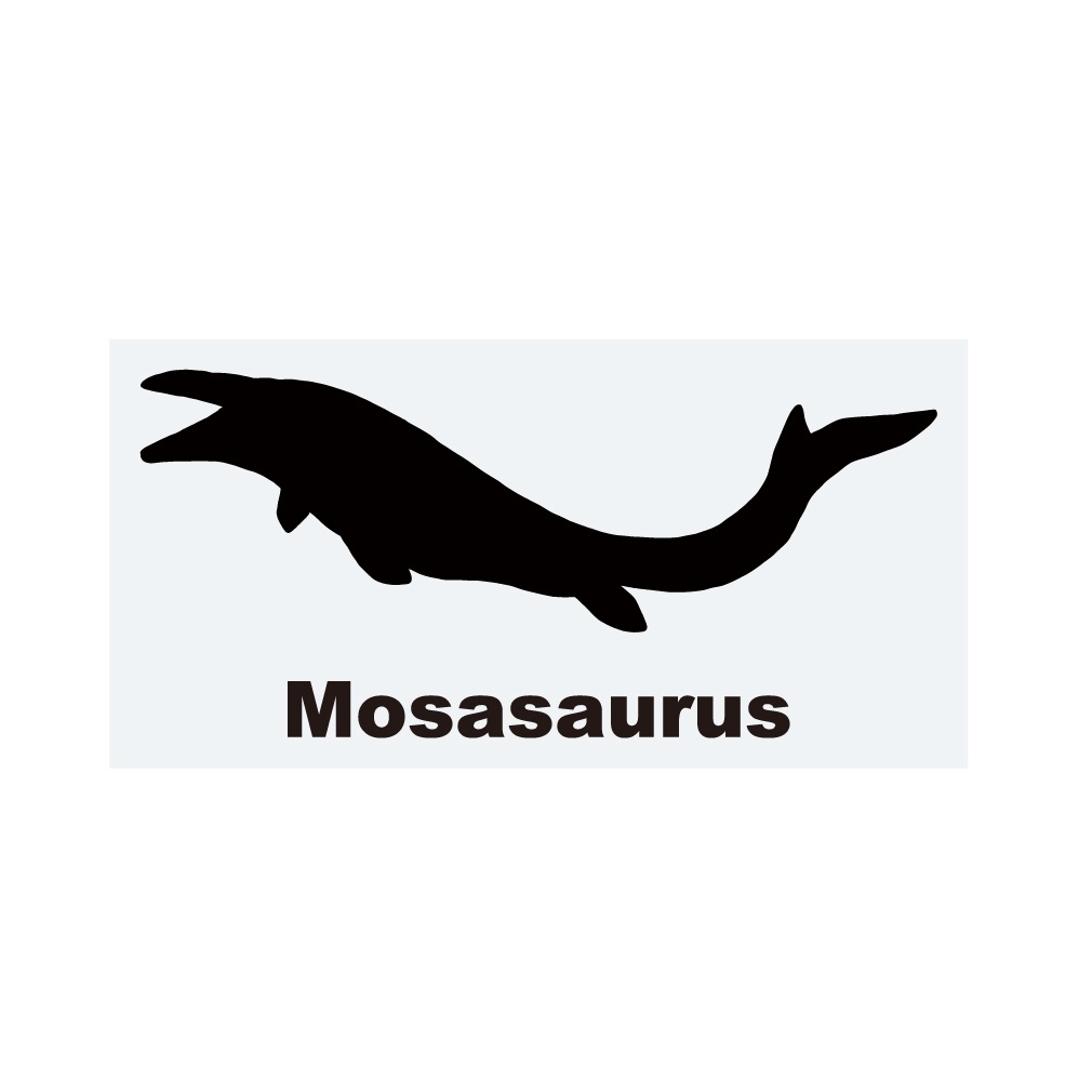 恐竜ステッカー モササウルス