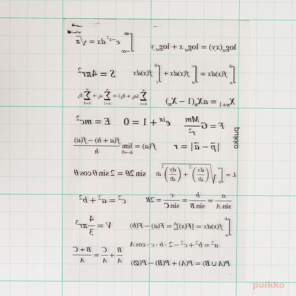 レジン封入用フィルム 数式2