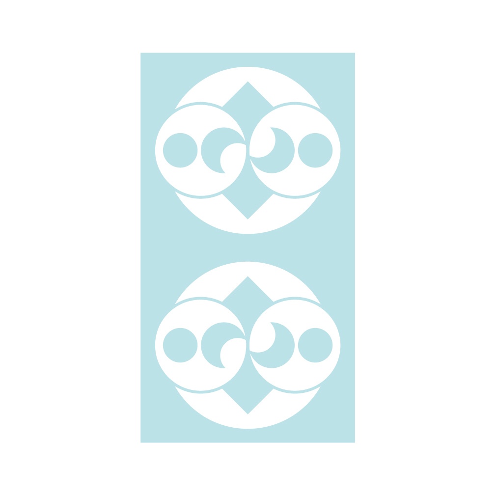 ステッカー ロズウェル・ロック 小(2片)