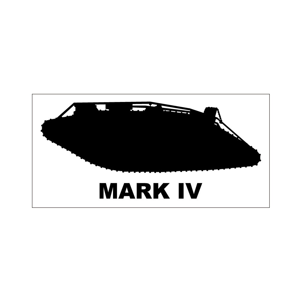 戦車ステッカー マークIV戦車