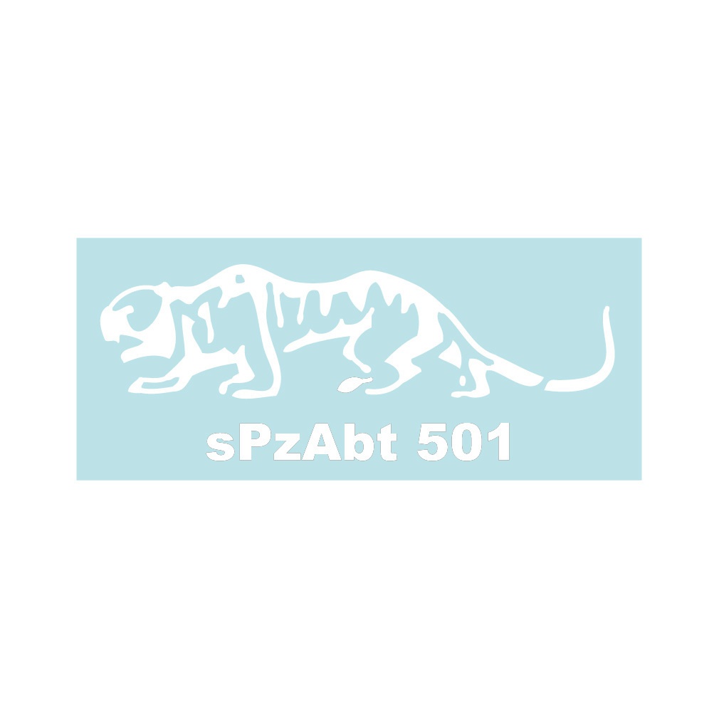 戦車ステッカー 第501重戦車大隊