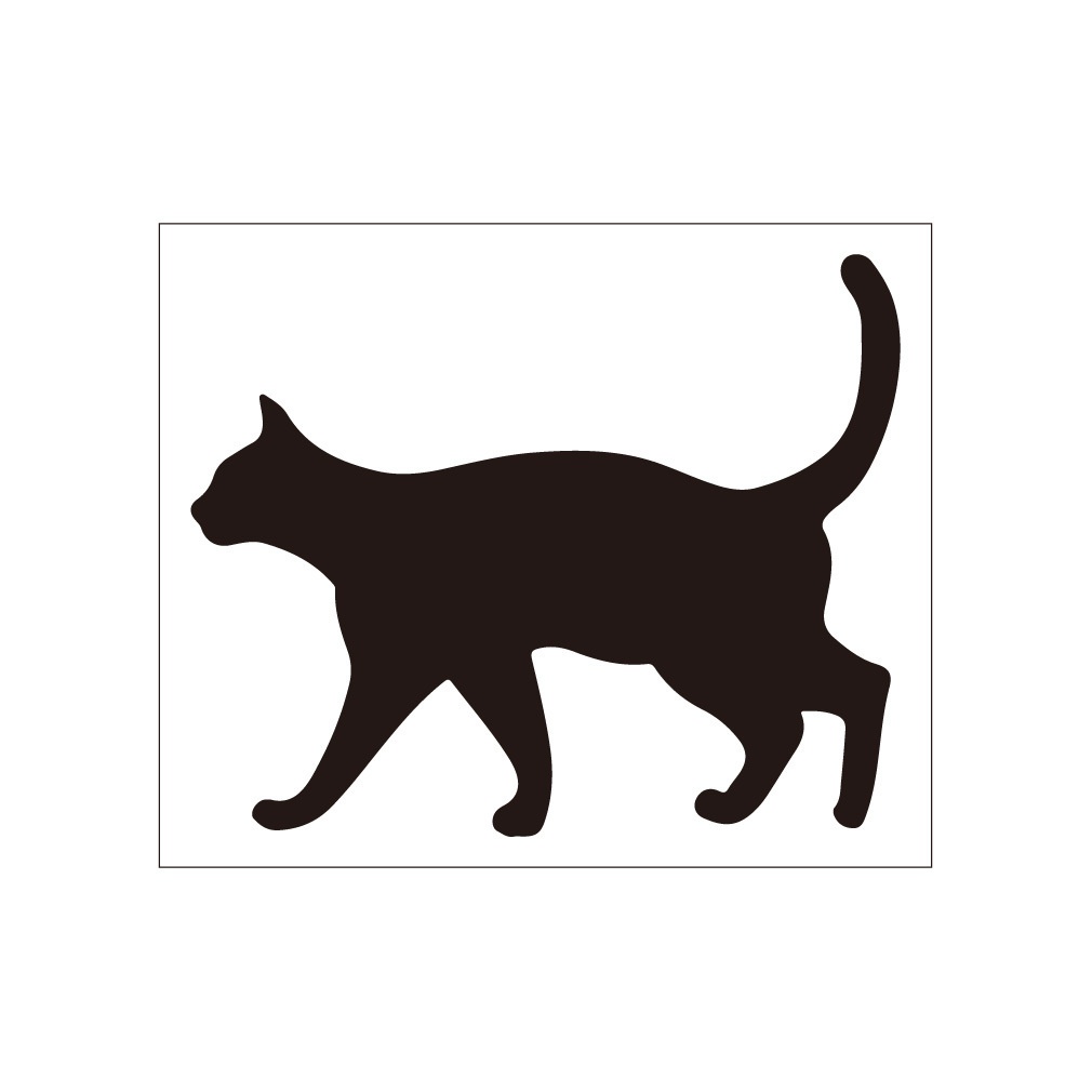 ステッカー　猫4