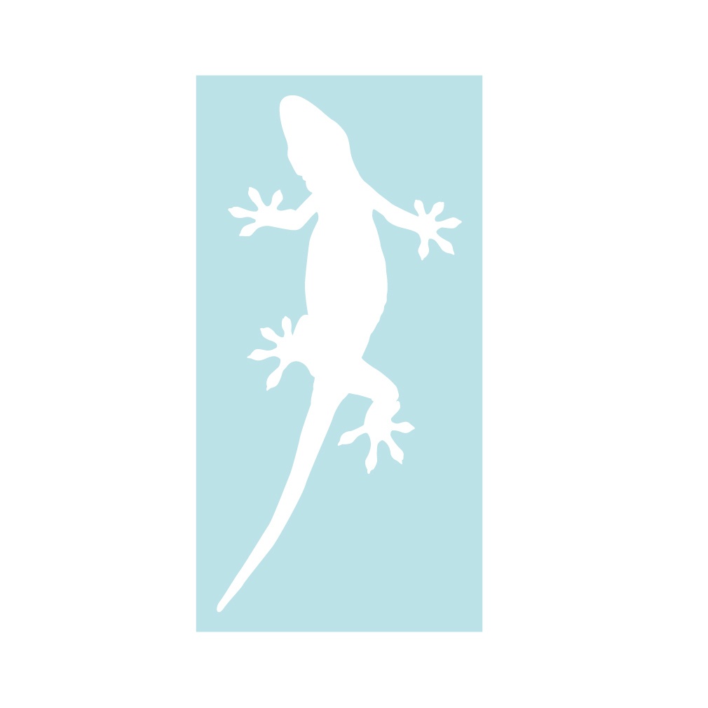 ステッカー ヤモリ2