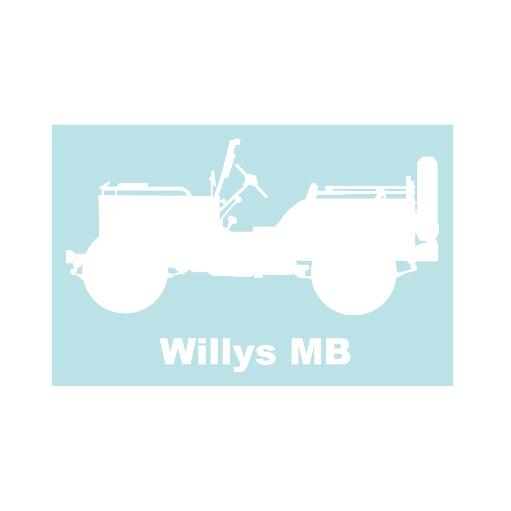 ミリタリーステッカー ウィリス MB