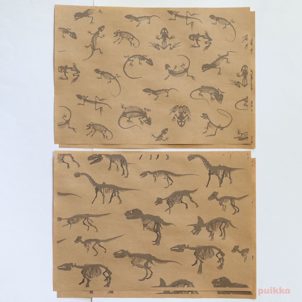 紙製ブックカバー 骨格(6枚セット)