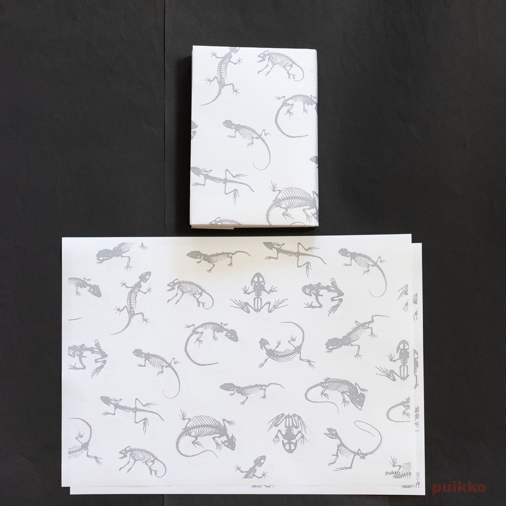 紙製ブックカバー 骨格(6枚セット)