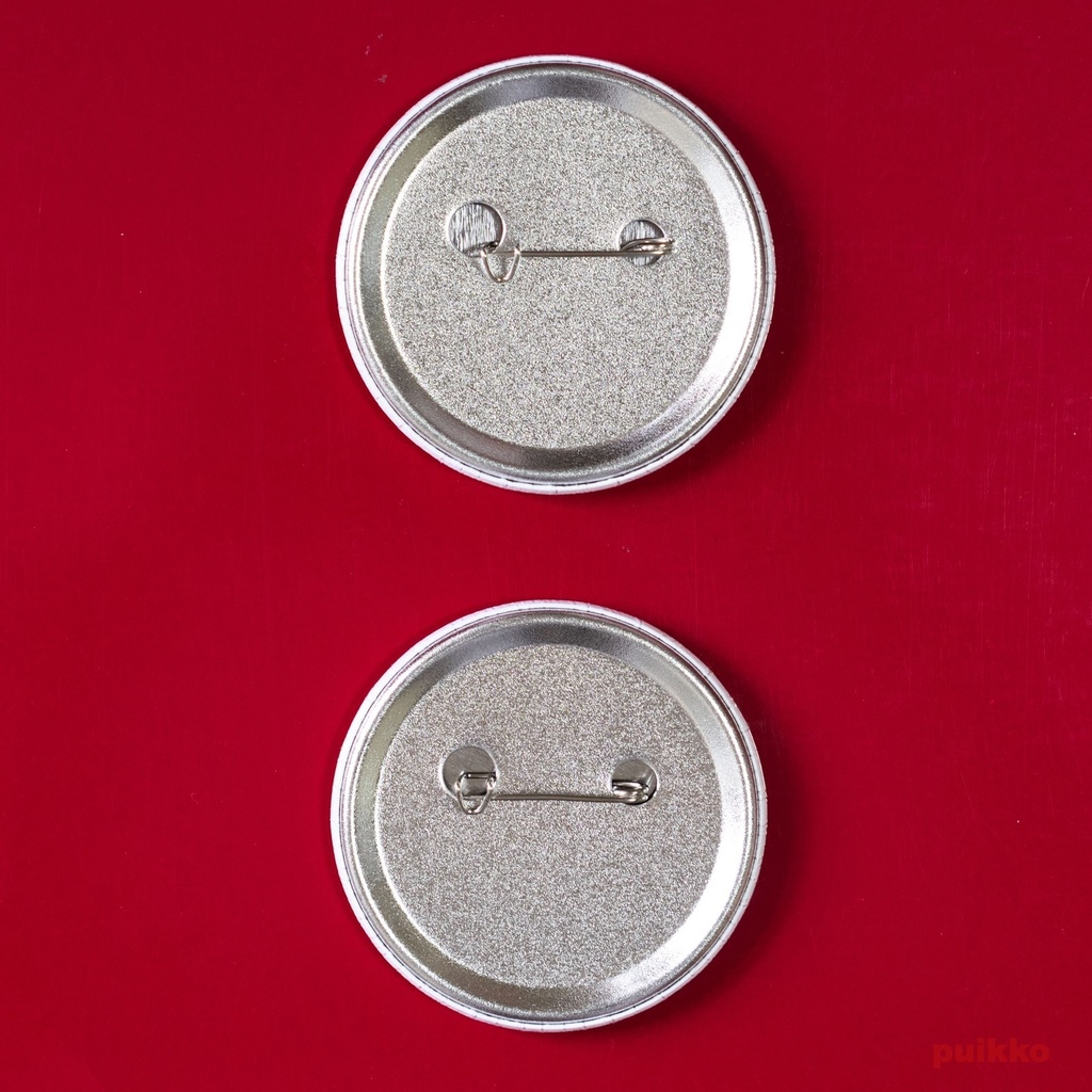 缶バッジ 58mm フトマニ図・龍体文字(2個セット)