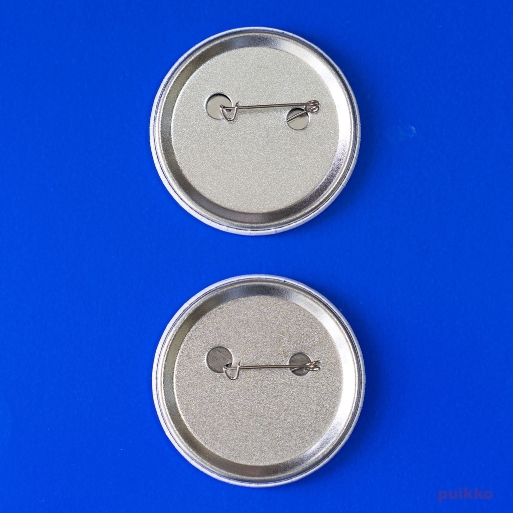 缶バッジ 58mm フトマニ図・龍体文字 白抜き(カラー)(2個セット)