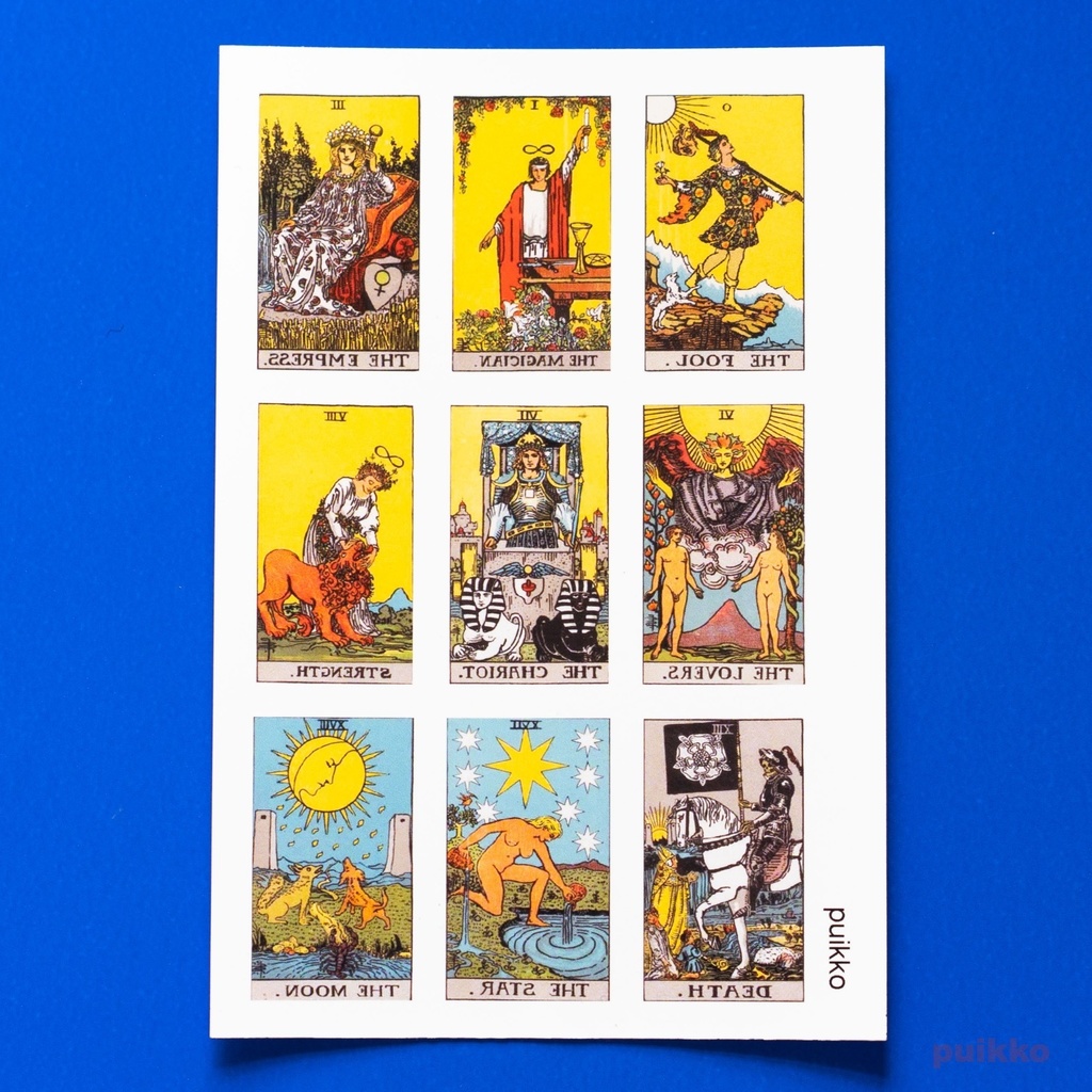 タトゥーシール タロットカード ウェイト版