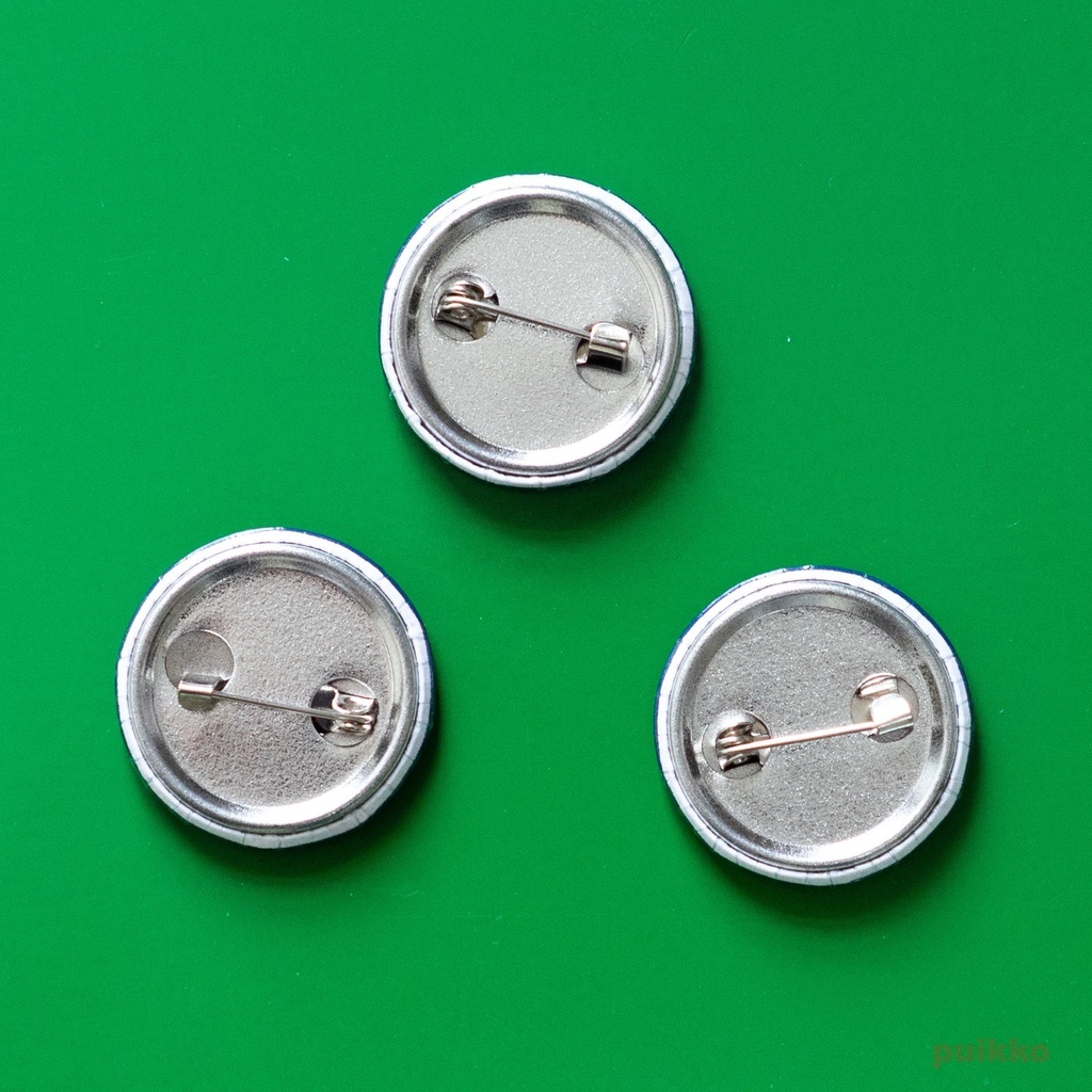 缶バッジ 25mm 国籍マーク ニュージーランド(3個セット)