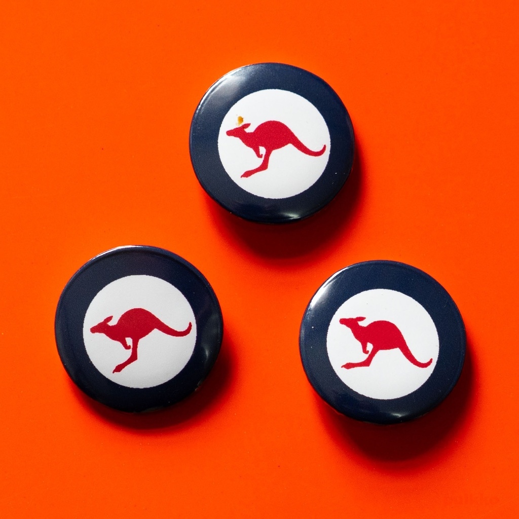 缶バッジ 25mm 国籍マーク オーストラリア(3個セット)