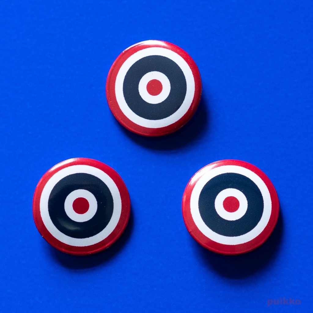 缶バッジ 25mm 国籍マーク タイ(3個セット)