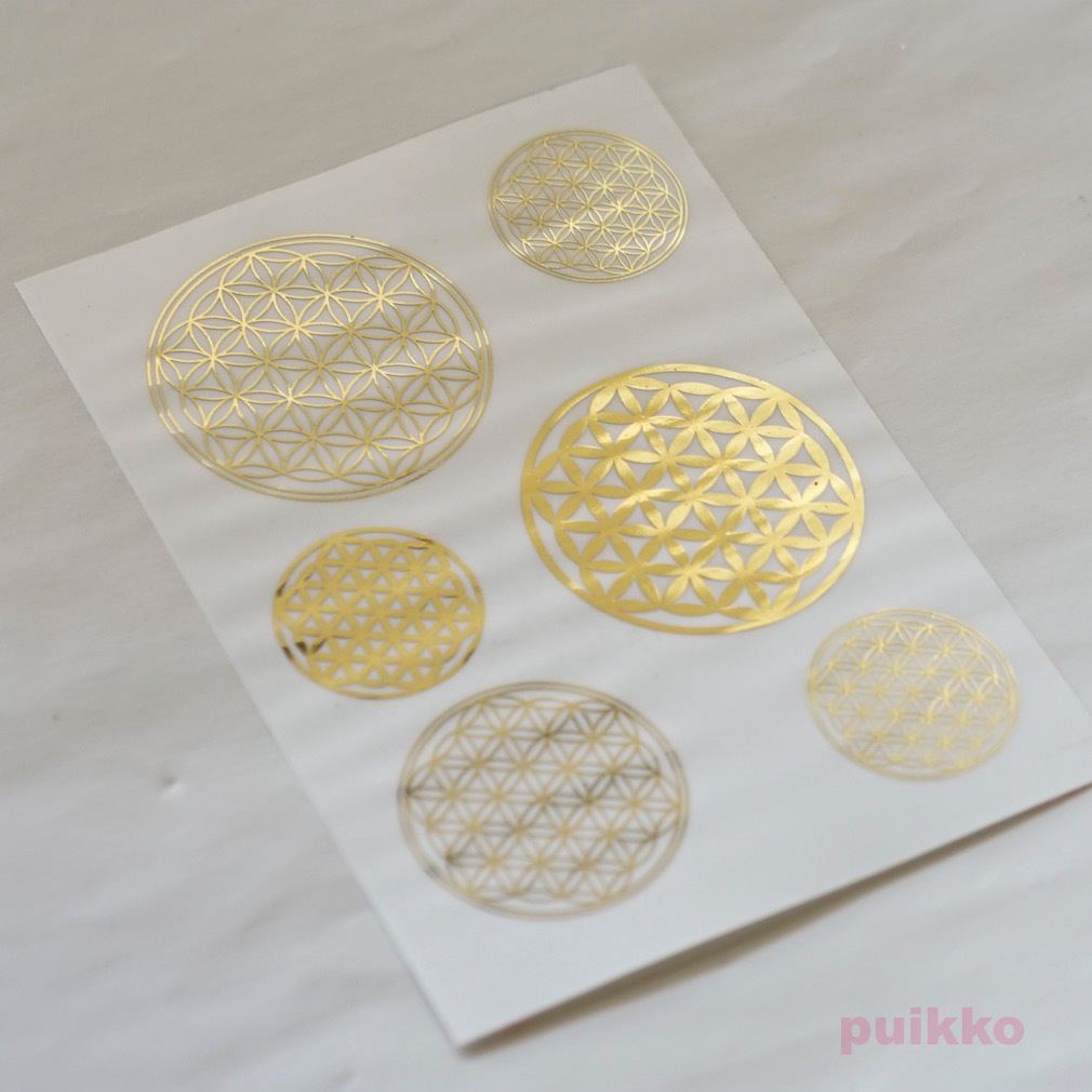 シール フラワーオブライフ