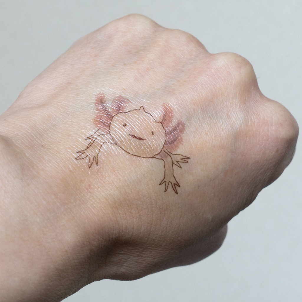 タトゥーシール ウーパールーパー