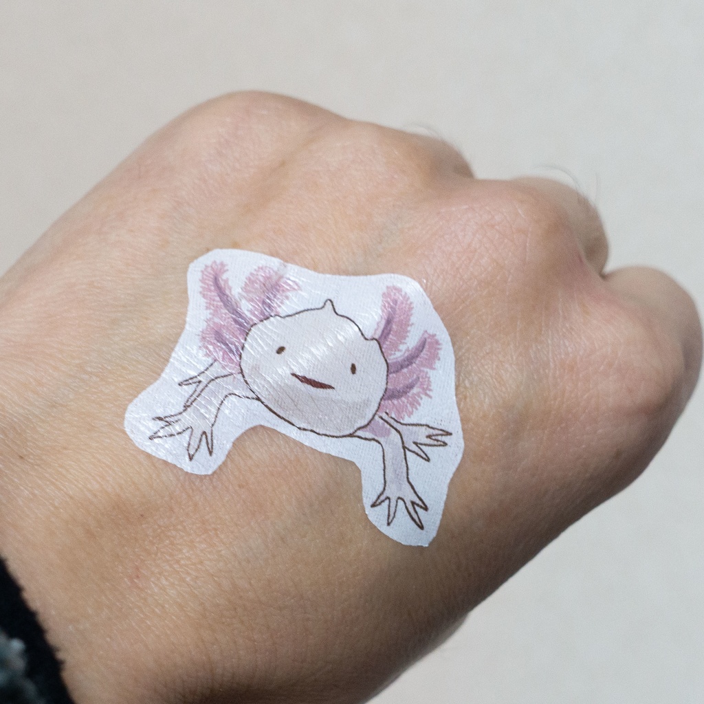 タトゥーシール ウーパールーパー