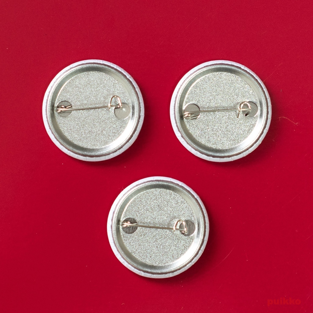 缶バッジ 32mm 龍体文字「むく」仕事運・金運(3個セット)