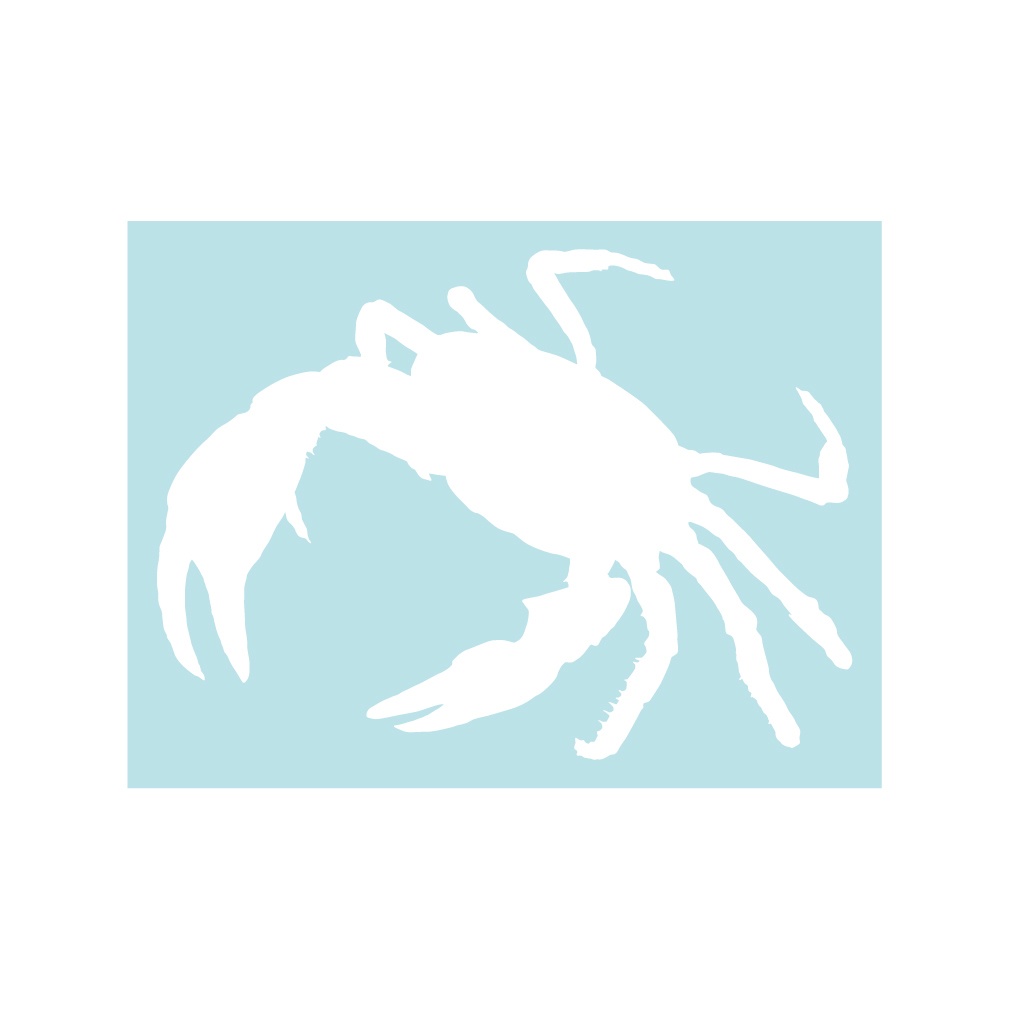 ステッカー サワガニ