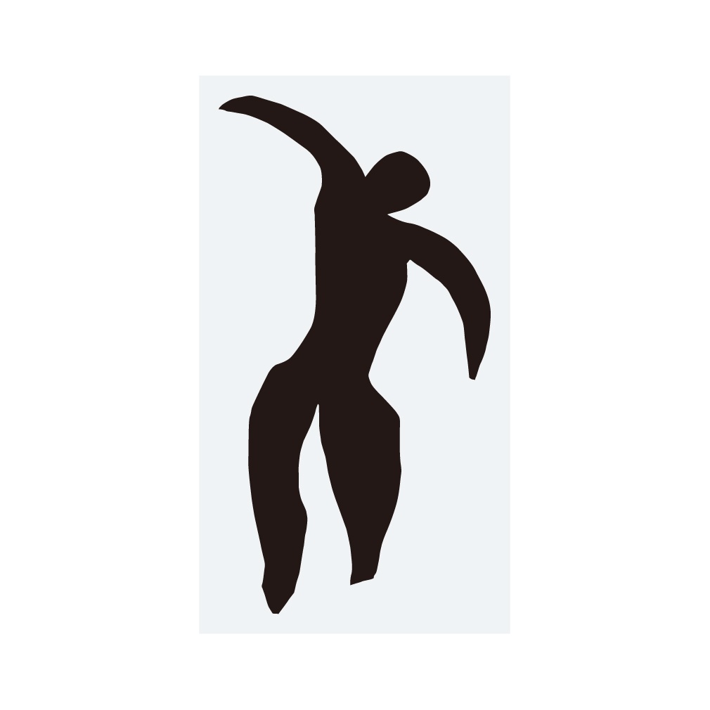 ステッカー　マティス　「イカロス」（画集「ジャズ」より）