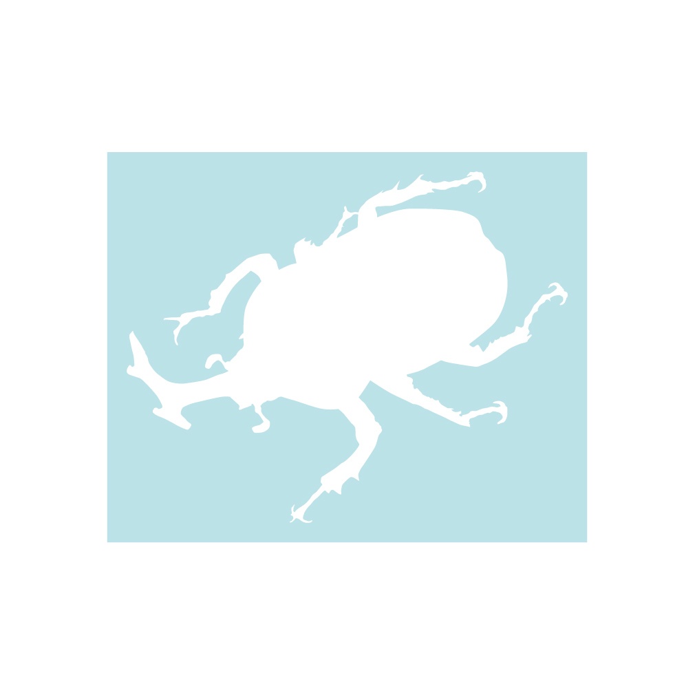 ステッカー カブトムシ